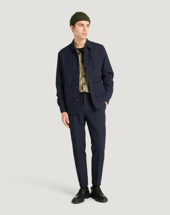 Pantaloni Torino Giacca in flanella crinkle Promozione Limitata