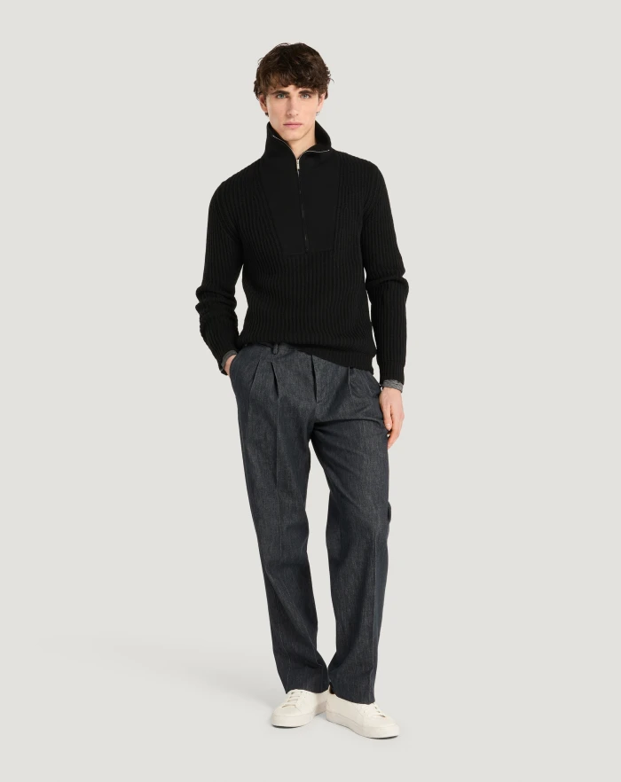 Pantaloni Torino Cardigan in lana e cachemire Shopping Online