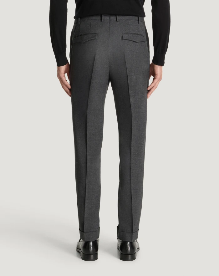 Pantaloni Torino Pantaloni Master in lana batavia Prezzo Ridotto