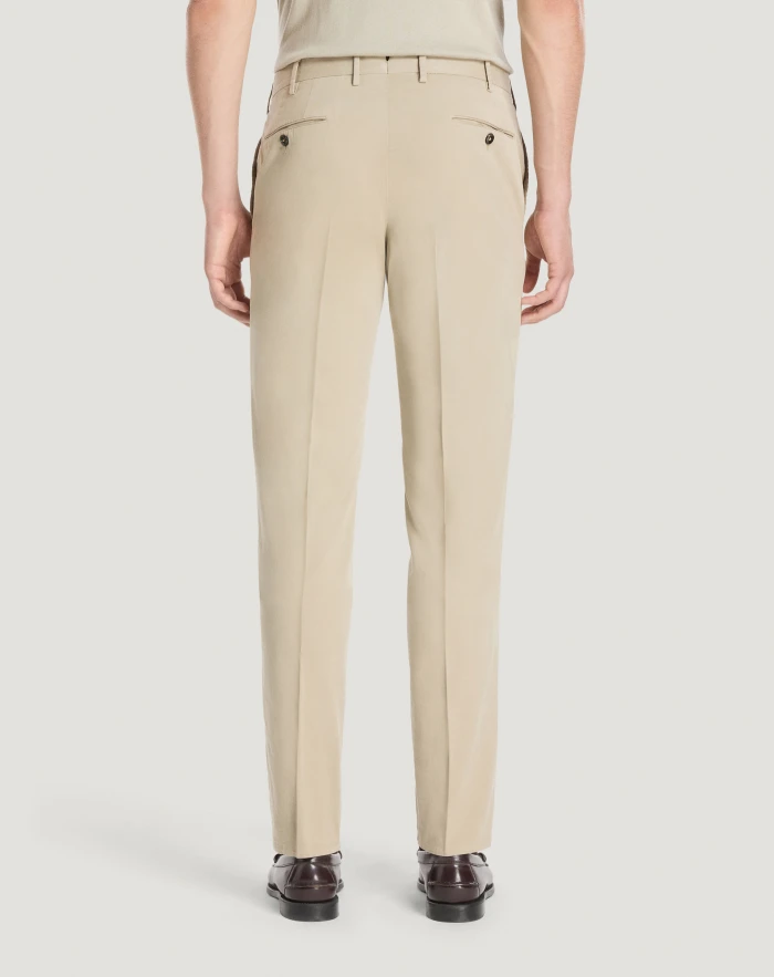 Pantaloni Torino Pantaloni Slim in cotone batavia Presa