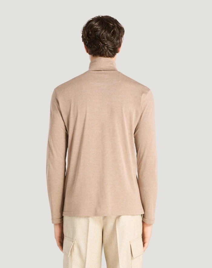 Pantaloni Torino Maglia in jersey di cotone e seta Offerta