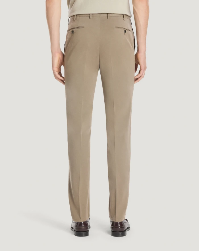 Pantaloni Torino Pantaloni Slim in cotone batavia Economico