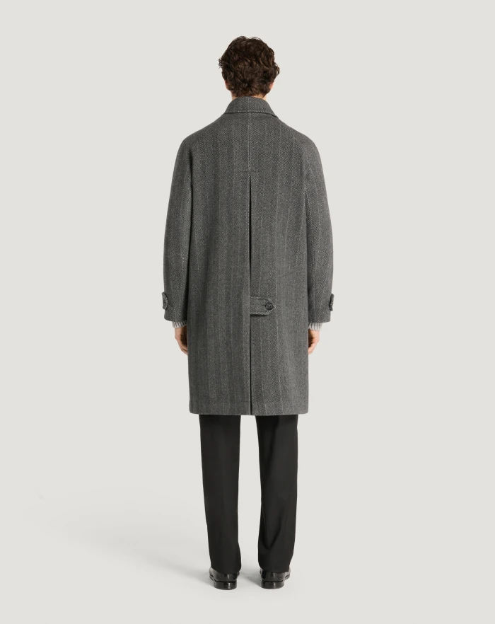 Pantaloni Torino Cappotto in drap di lana e cachemire Outlet