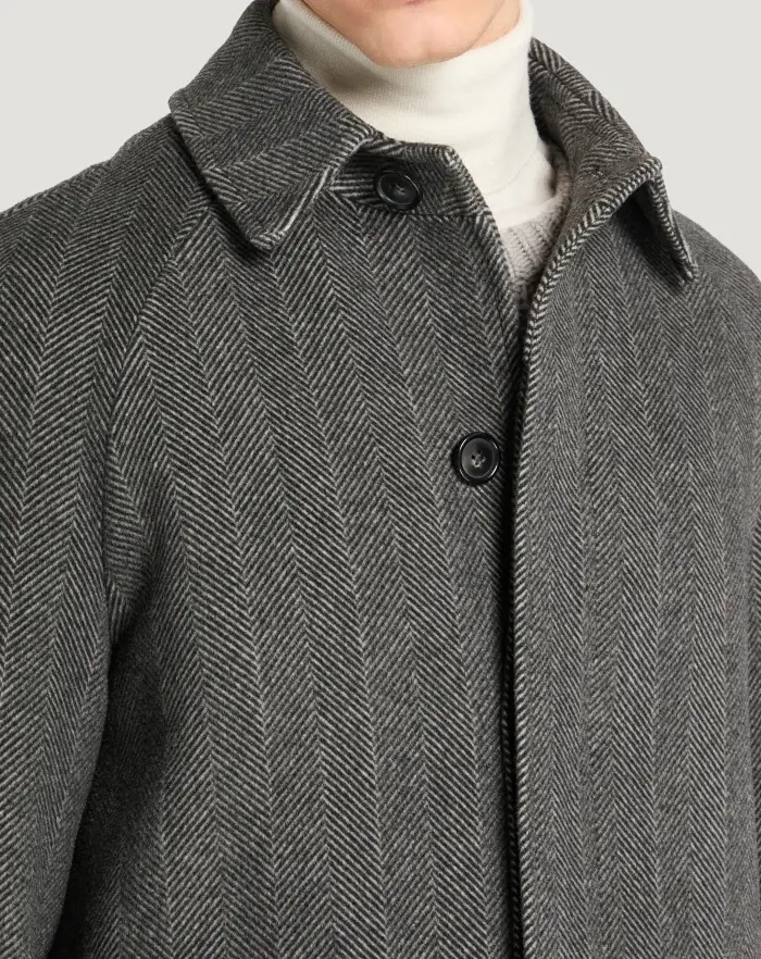 Pantaloni Torino Cappotto in drap di lana e cachemire Outlet