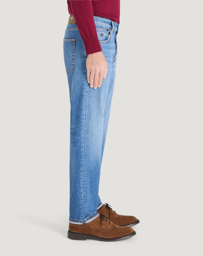 Pantaloni Torino Jeans Reggae in denim stretch superfine Saldi
