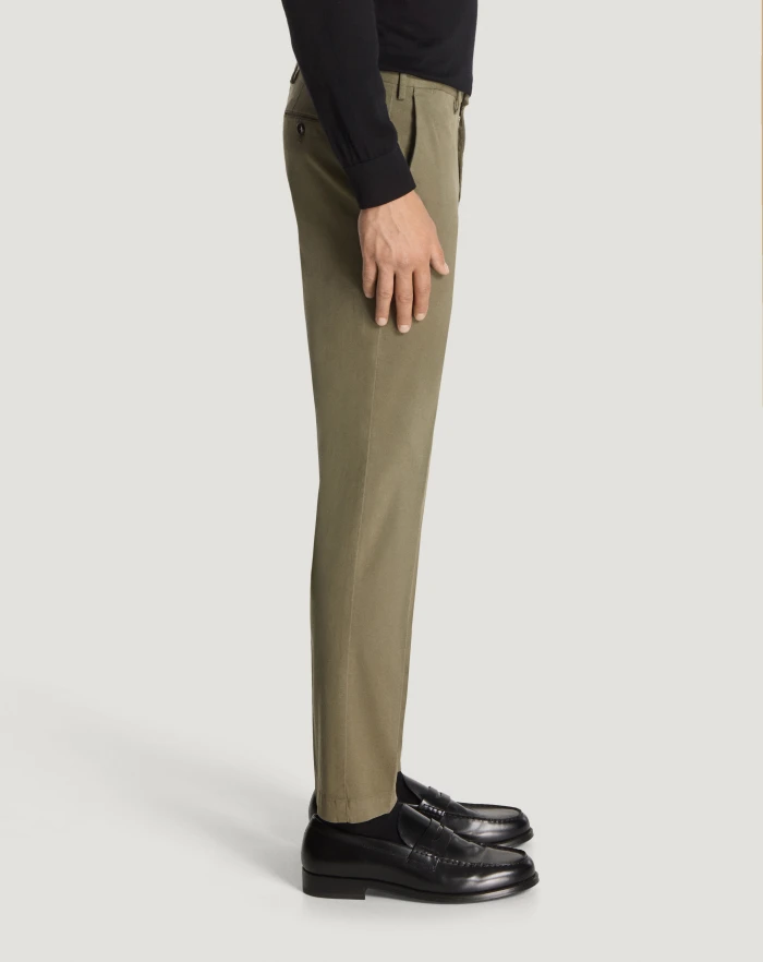Pantaloni Torino Pantaloni Skinny in cotone batavia Vendite Flash