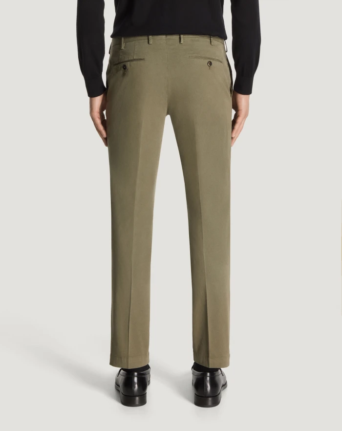Pantaloni Torino Pantaloni Skinny in cotone batavia Vendite Flash
