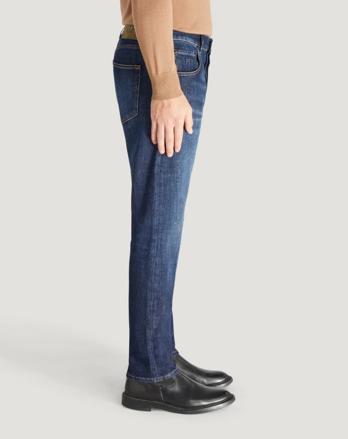 Pantaloni Torino Jeans Breakbeat in denim loose In Saldo