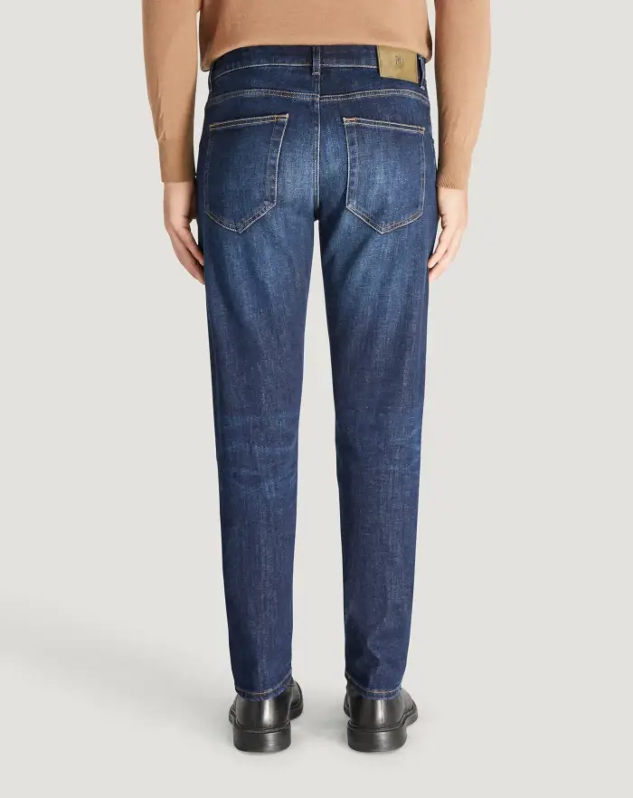 Pantaloni Torino Jeans Breakbeat in denim loose In Saldo