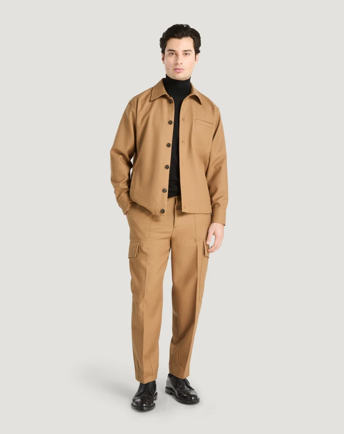 Pantaloni Torino Maglia dolcevita in lana Italia