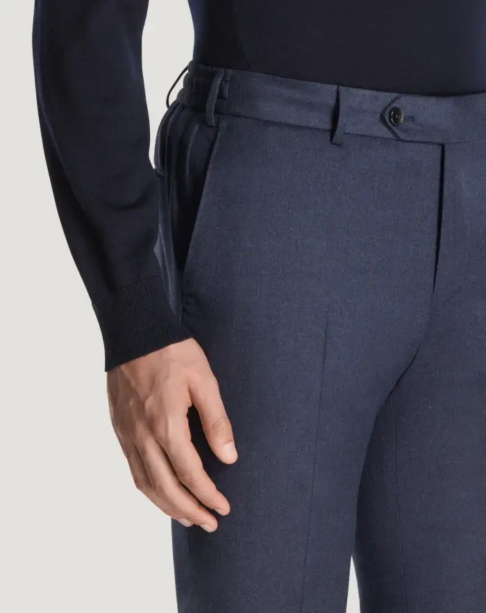 Pantaloni Torino Pantaloni Slim in flanella Nuovo