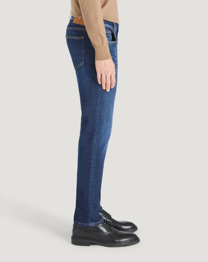 Pantaloni Torino Jeans Swing in denim di cotone stretch Spedizione Gratuita