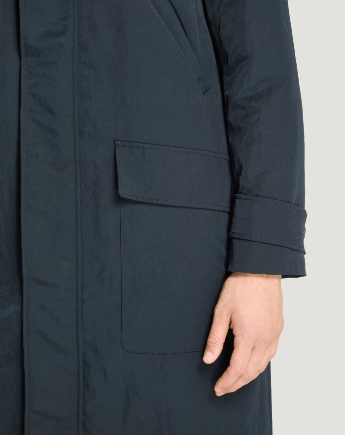 Pantaloni Torino Parka con cappuccio in nylon Pezzi Unici