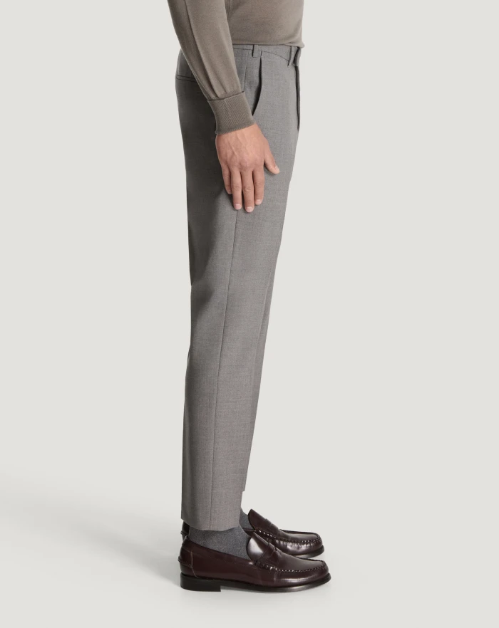 Pantaloni Torino Pantaloni Dieci in batavia di lana Soddisfazione Garantita