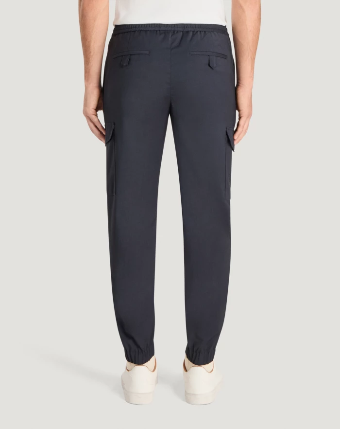 Pantaloni Torino Pantaloni Soft in techno lana Negozi Online