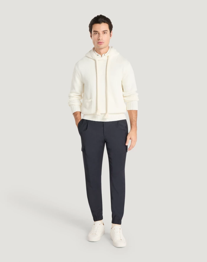 Pantaloni Torino Pantaloni Soft in techno lana Negozi Online