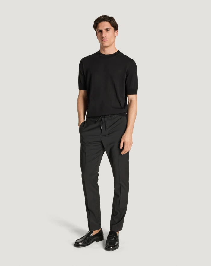 Pantaloni Torino Pantaloni Omega in lana active Sconto