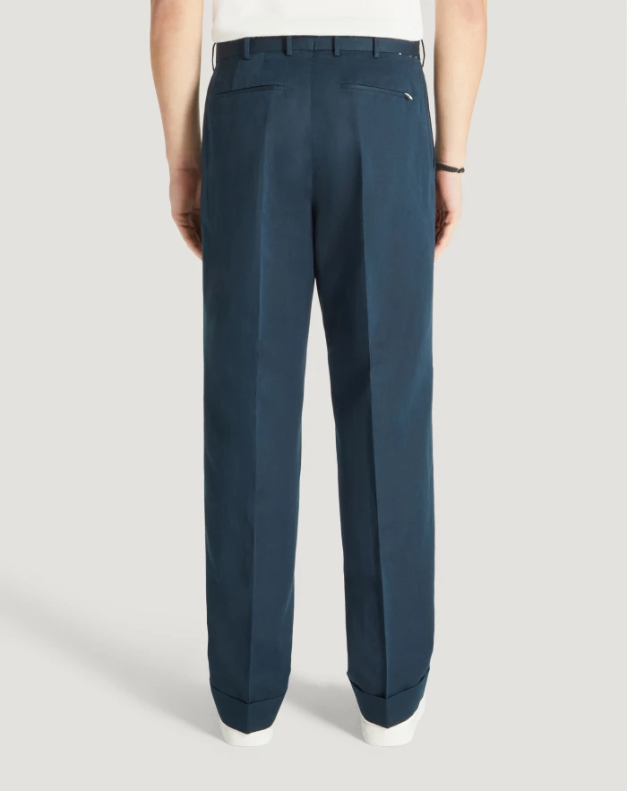 Pantaloni Torino Pantaloni Quindici in cotone e lino Online