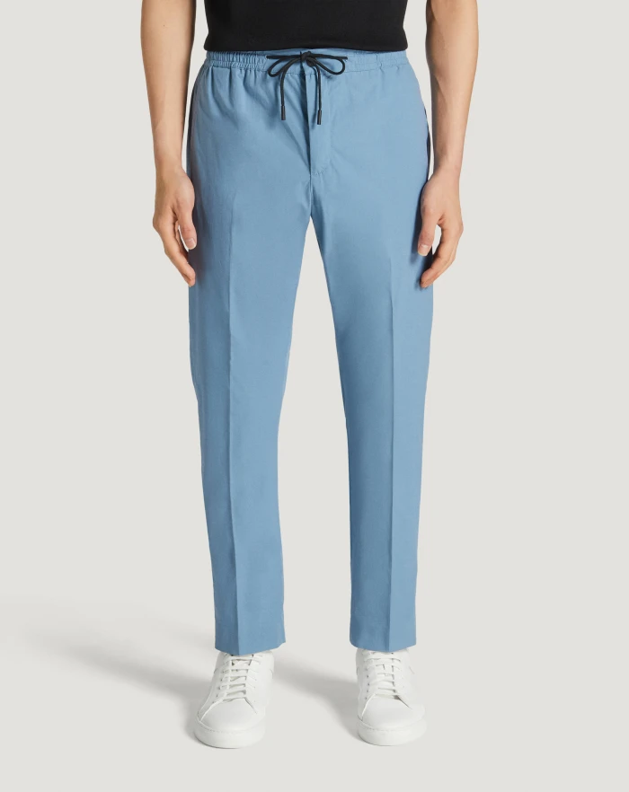 Pantaloni Torino Pantaloni Omega in popeline stretch Offerte