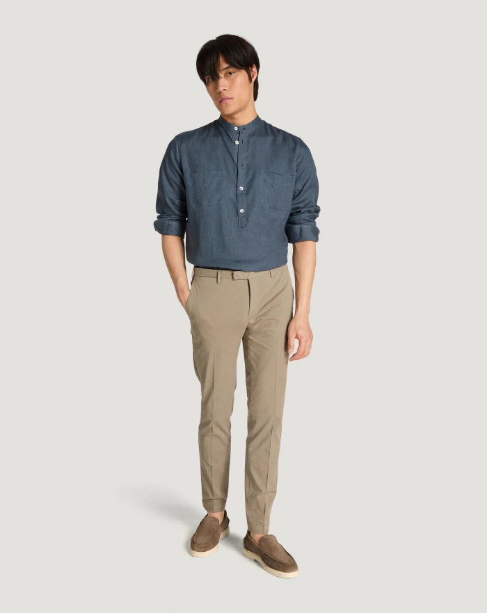 Pantaloni Torino Pantaloni Skinny in gabardina stretch Vendita Economica