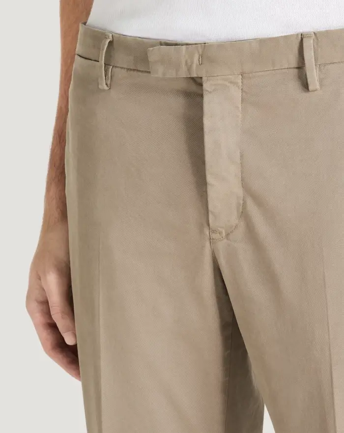 Pantaloni Torino Pantaloni Skinny in cotone batavia Saldi Di Fabbrica