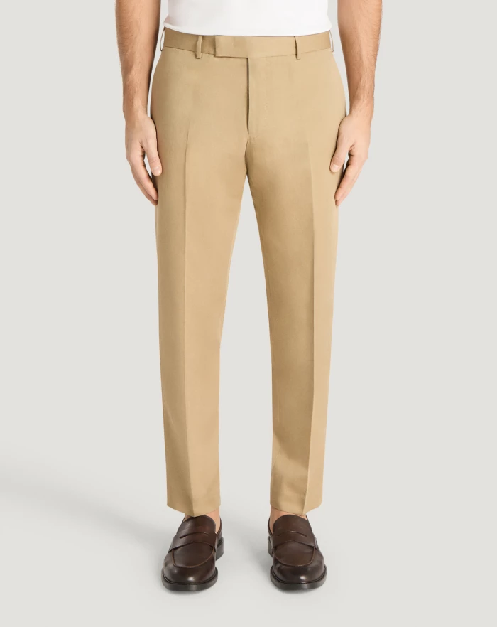 Pantaloni Torino Pantaloni Rebel in gabardina di cotone e lino Negozio