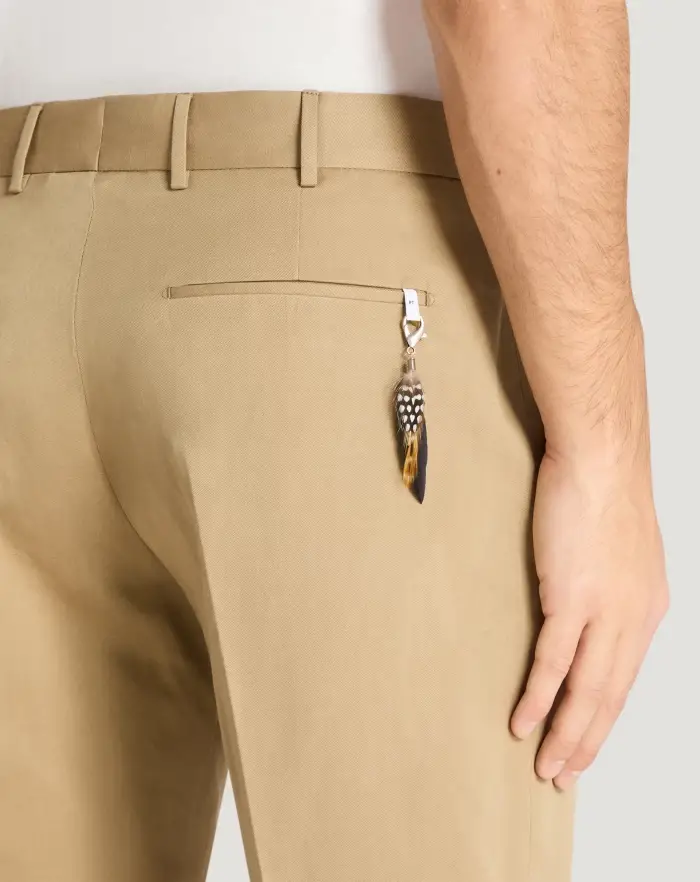 Pantaloni Torino Pantaloni Rebel in gabardina di cotone e lino Negozio