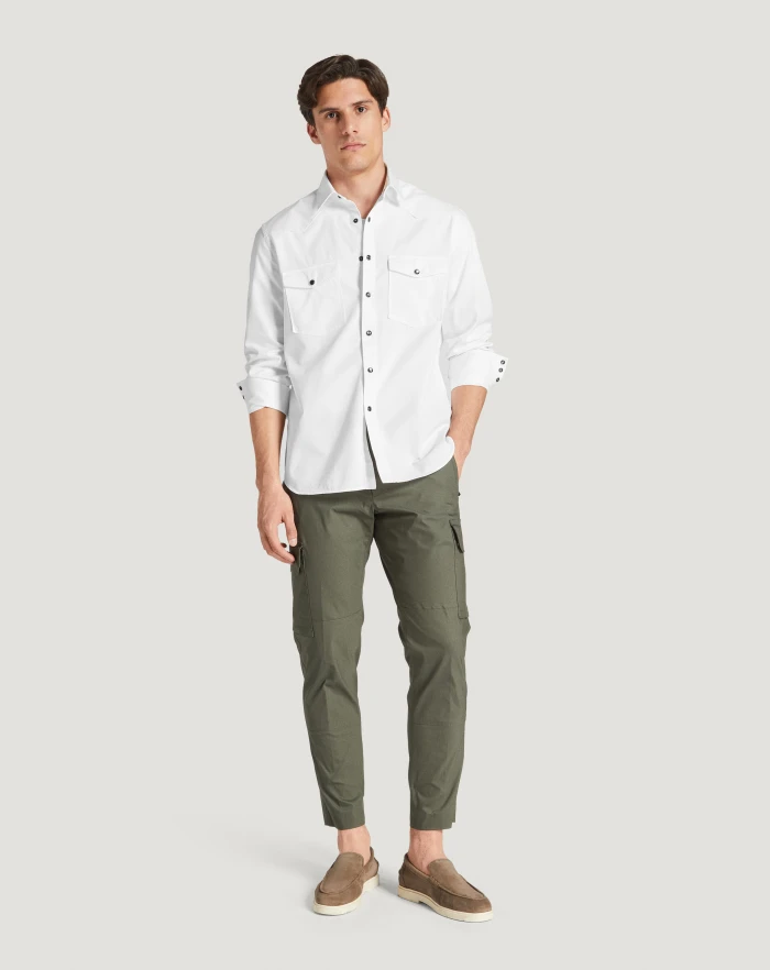Pantaloni Torino Pantaloni Lambda in techno cotone Moda