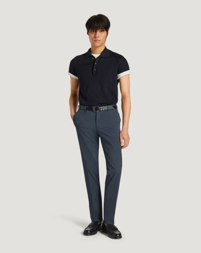 Pantaloni Torino Pantaloni Slim in gabardina stretch 2025