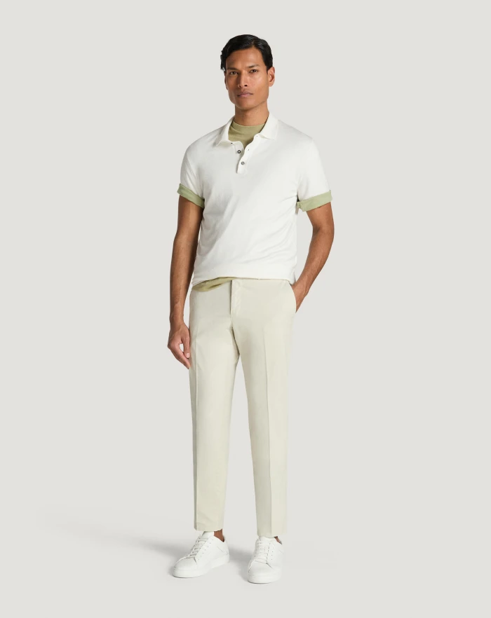 Pantaloni Torino Pantaloni Slim in gabardina stretch Italia