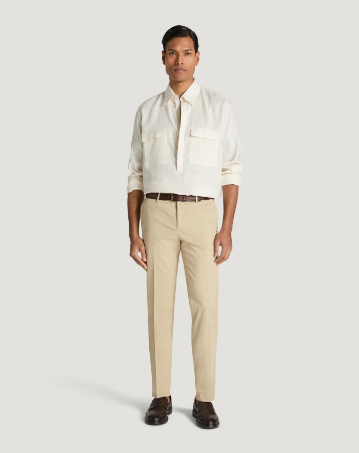 Pantaloni Torino Pantaloni Slim in gabardina stretch Qualità