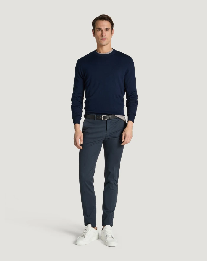 Pantaloni Torino Pantaloni Superslim in tricotina stretch Promozione Limitata