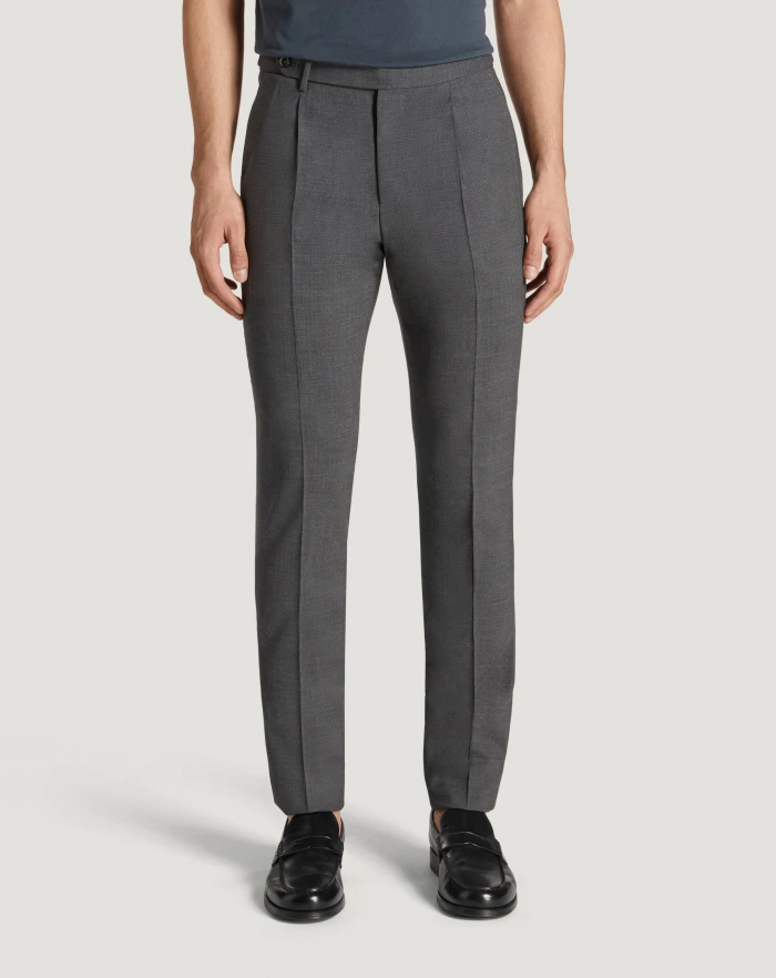 Pantaloni Torino Pantaloni Gentleman in lana four season Fino Al -60%