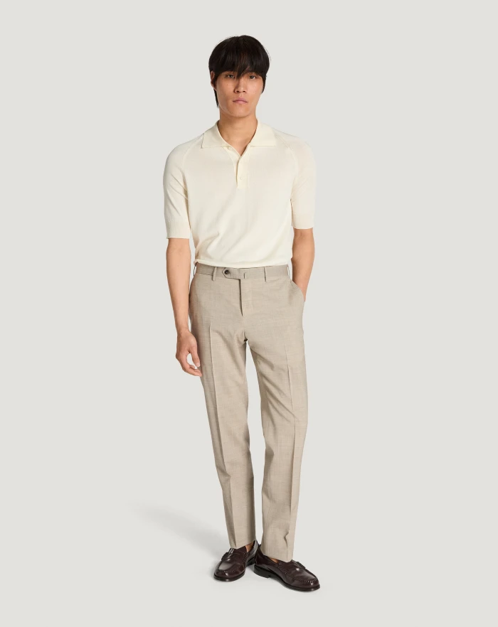 Pantaloni Torino Pantaloni Slim in lana four season Nuova
