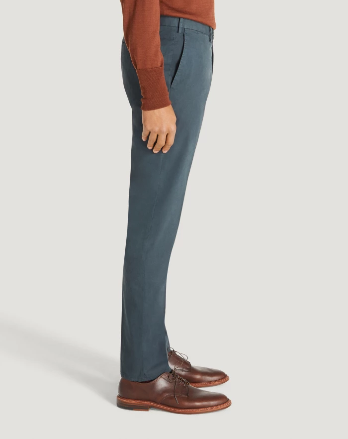 Pantaloni Torino Pantaloni Superslim in gabardina stretch Spedizione Gratuita
