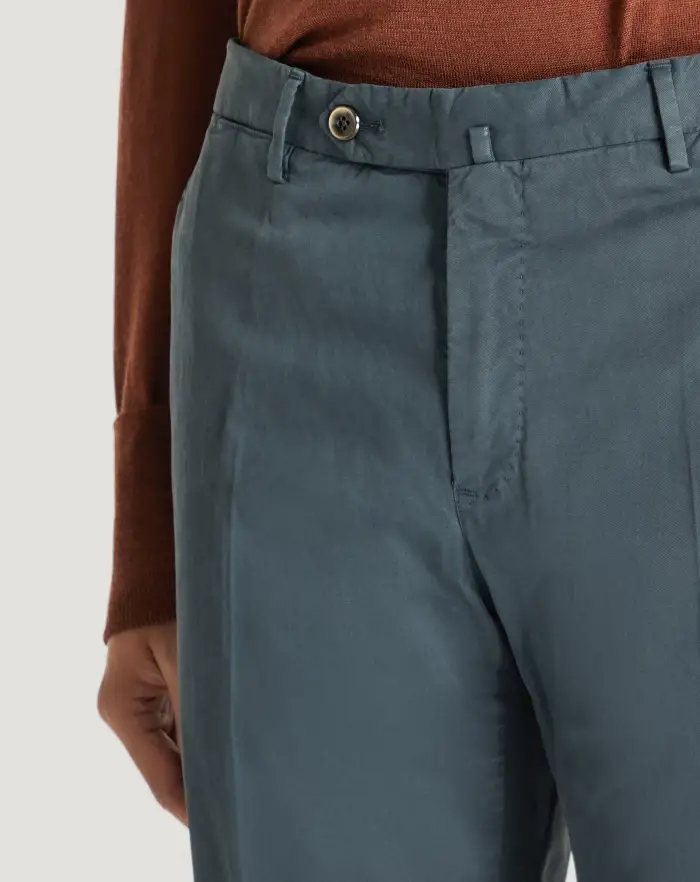 Pantaloni Torino Pantaloni Superslim in gabardina stretch Spedizione Gratuita