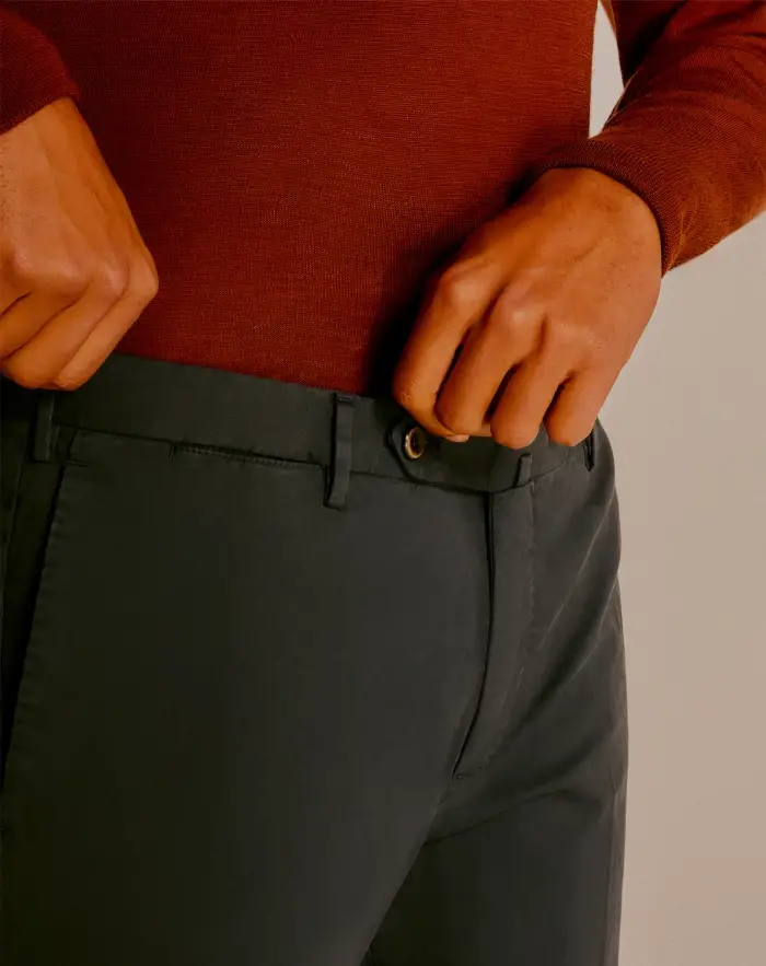 Pantaloni Torino Pantaloni Superslim in gabardina stretch Spedizione Gratuita