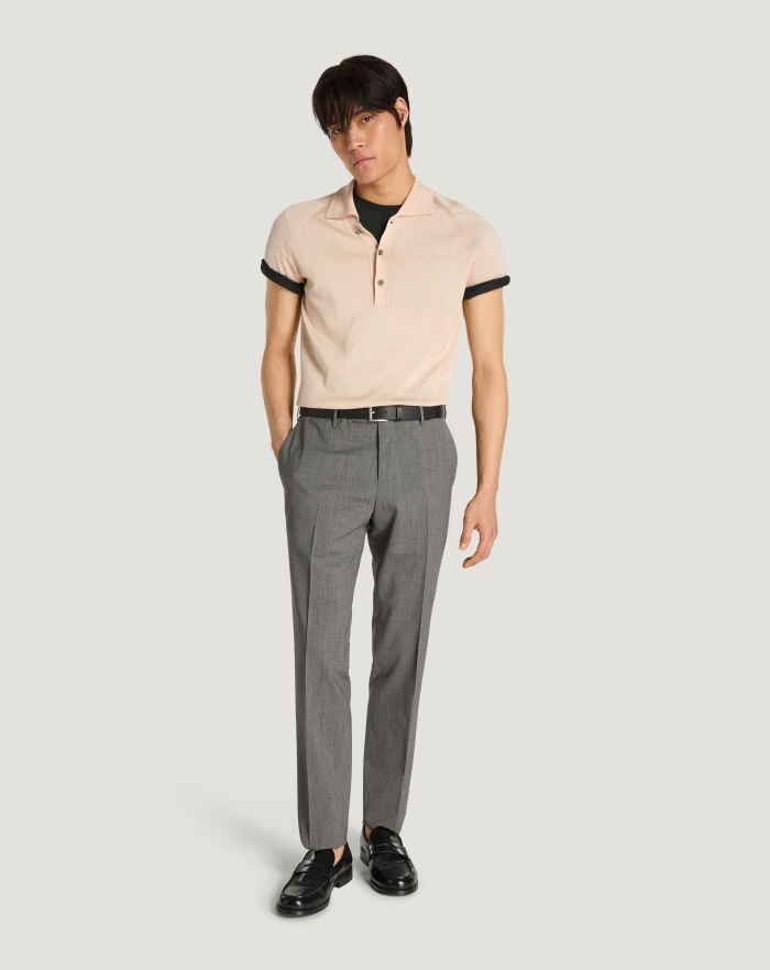 Pantaloni Torino Pantaloni Slim in lana four season Pezzi Unici