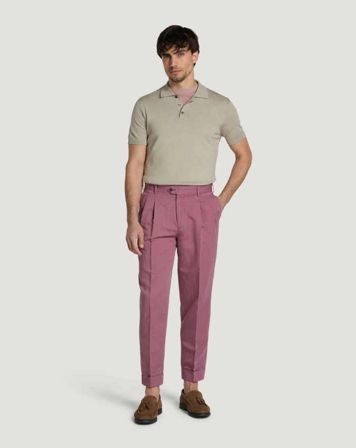 Pantaloni Torino Pantaloni The Reporter in gabardina Promozione Limitata
