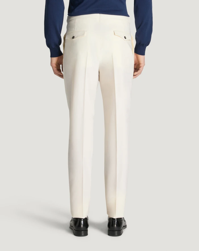 Pantaloni Torino Pantaloni Gentleman in lana tropical Prezzo Ridotto