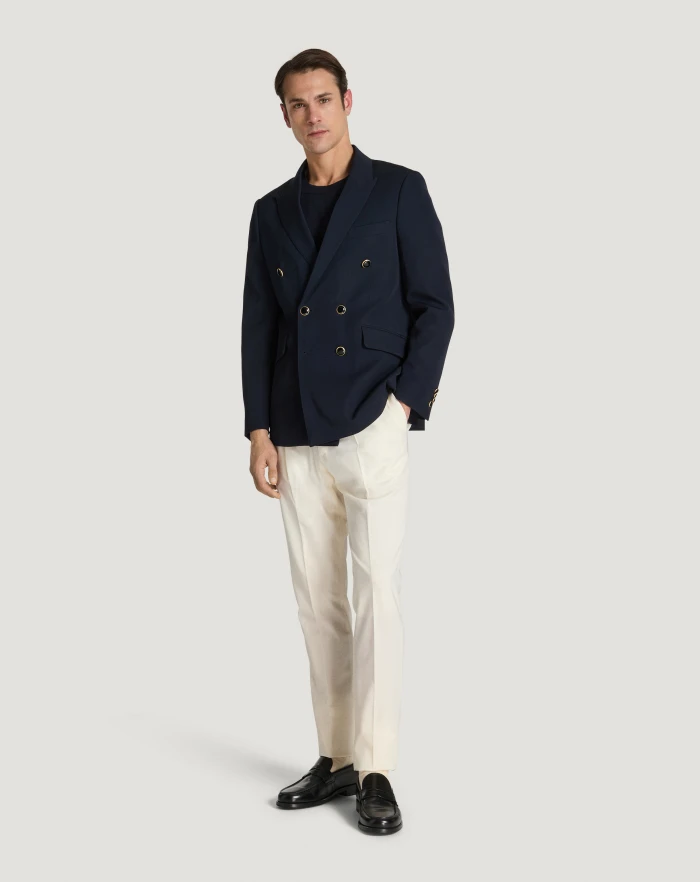 Pantaloni Torino Pantaloni Gentleman in lana tropical Prezzo Ridotto