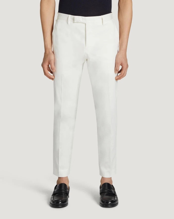 Pantaloni Torino Pantaloni Dieci in twill Sottocosto