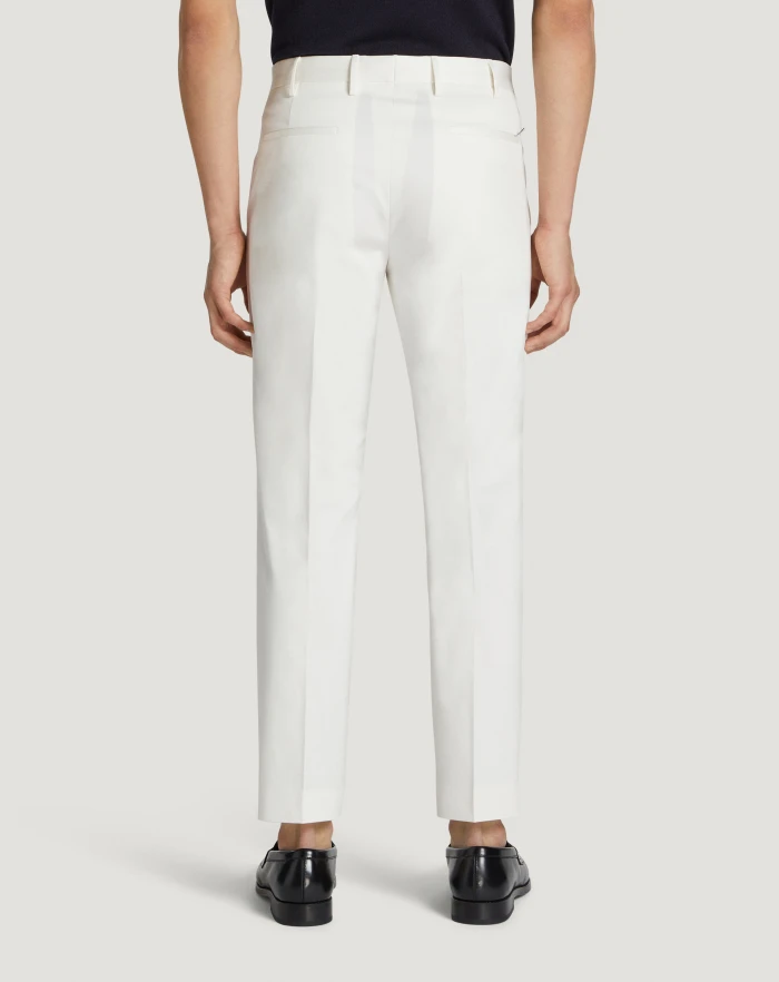 Pantaloni Torino Pantaloni Dieci in twill Sottocosto