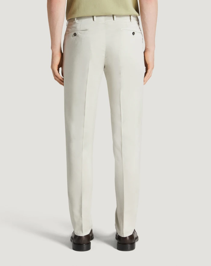 Pantaloni Torino Pantaloni Slim in silkochino Presa