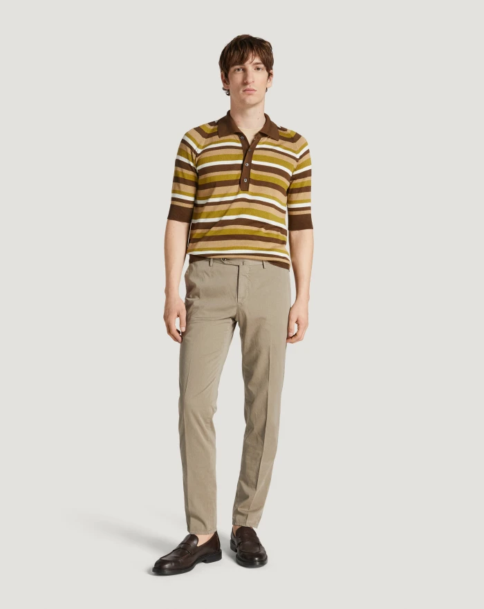 Pantaloni Torino Pantaloni Slim in silkochino In Vendita