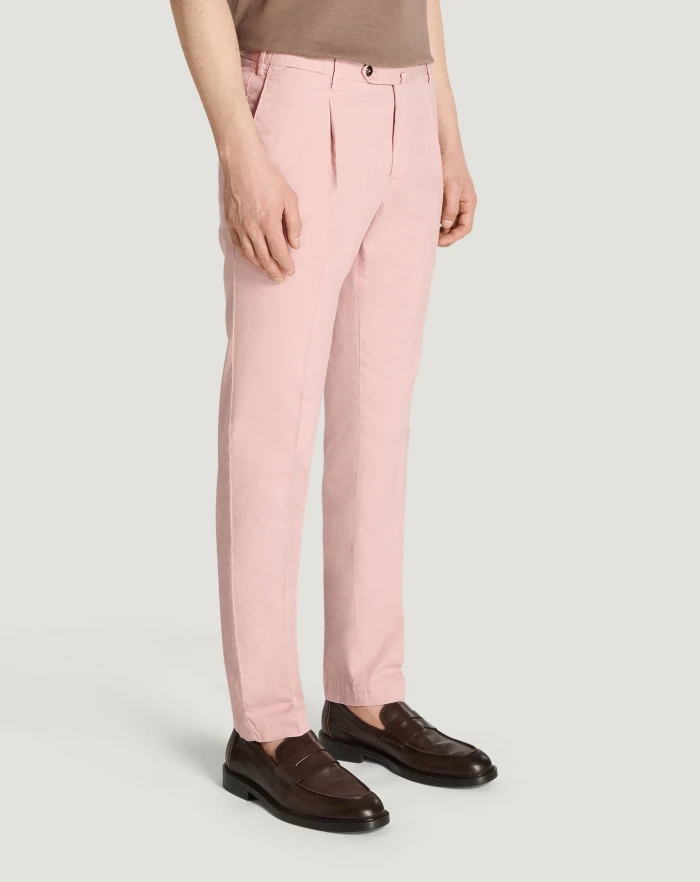 Pantaloni Torino Pantaloni Superslim in twill stretch Vendita Economica