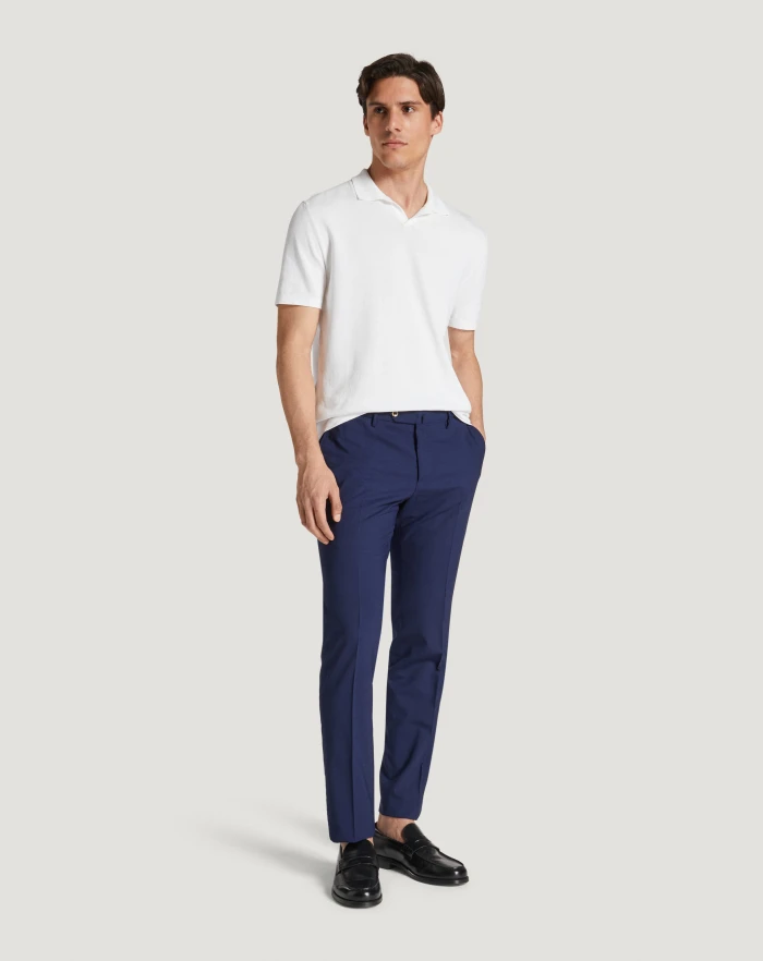 Pantaloni Torino Pantaloni Slim in lana four season Saldi Di Fabbrica