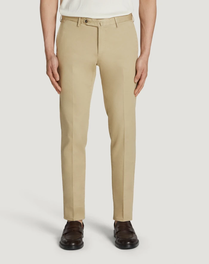 Pantaloni Torino Pantaloni Superslim in tricotina stretch Negozio