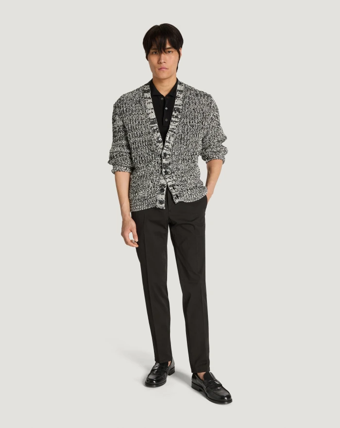 Pantaloni Torino Pantaloni Slim in gabardina stretch In Saldo