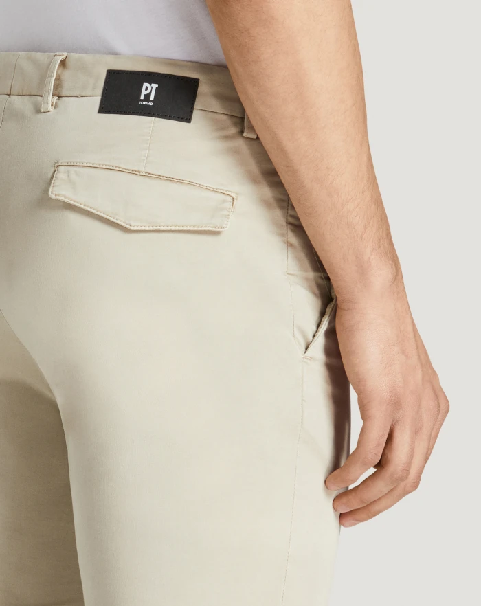 Pantaloni Torino Pantaloni House in raso stretch Nuova